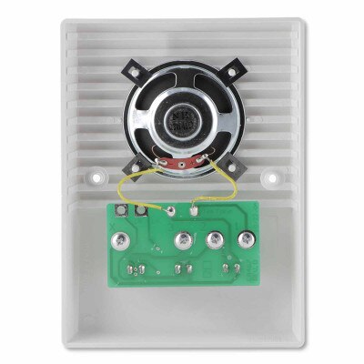 TekTone Apartment Speaker Station, 5 Wire, Flush Mount
